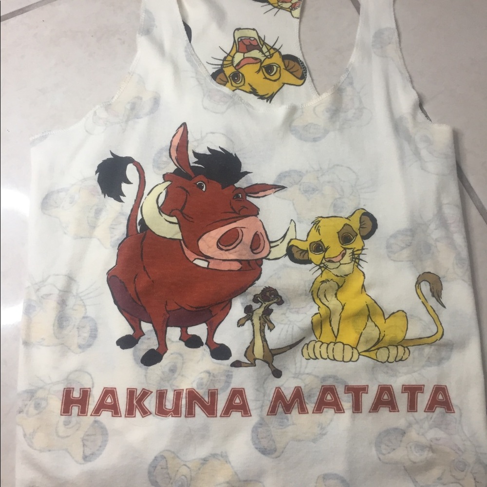Reversible Lion King Tank Top